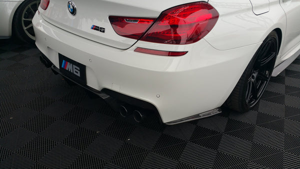 BMW F12/F13/F06 M6 V2 Style Carbon Fiber Diffuser